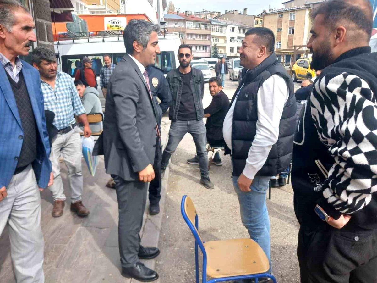 Kaymakam Aslantatar Esnafı Dinledi