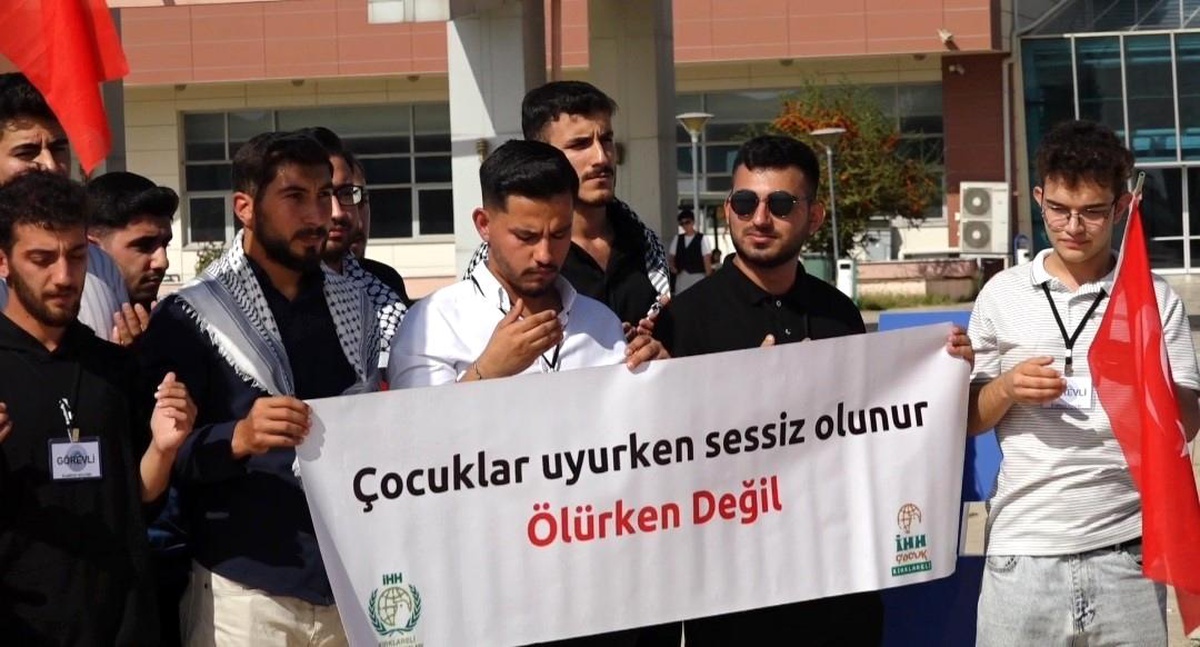 Kırklareli\'nde Filistin\'e Destek Gösterisi