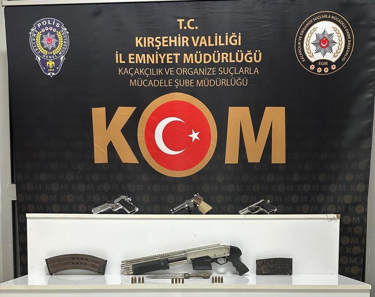 Kırşehir\'de Yasadışı Silah Operasyonu