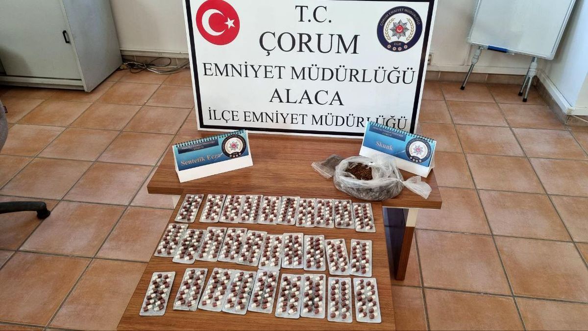 Çorum\'da Uyuşturucu Operasyonu: 1 Tutuklama