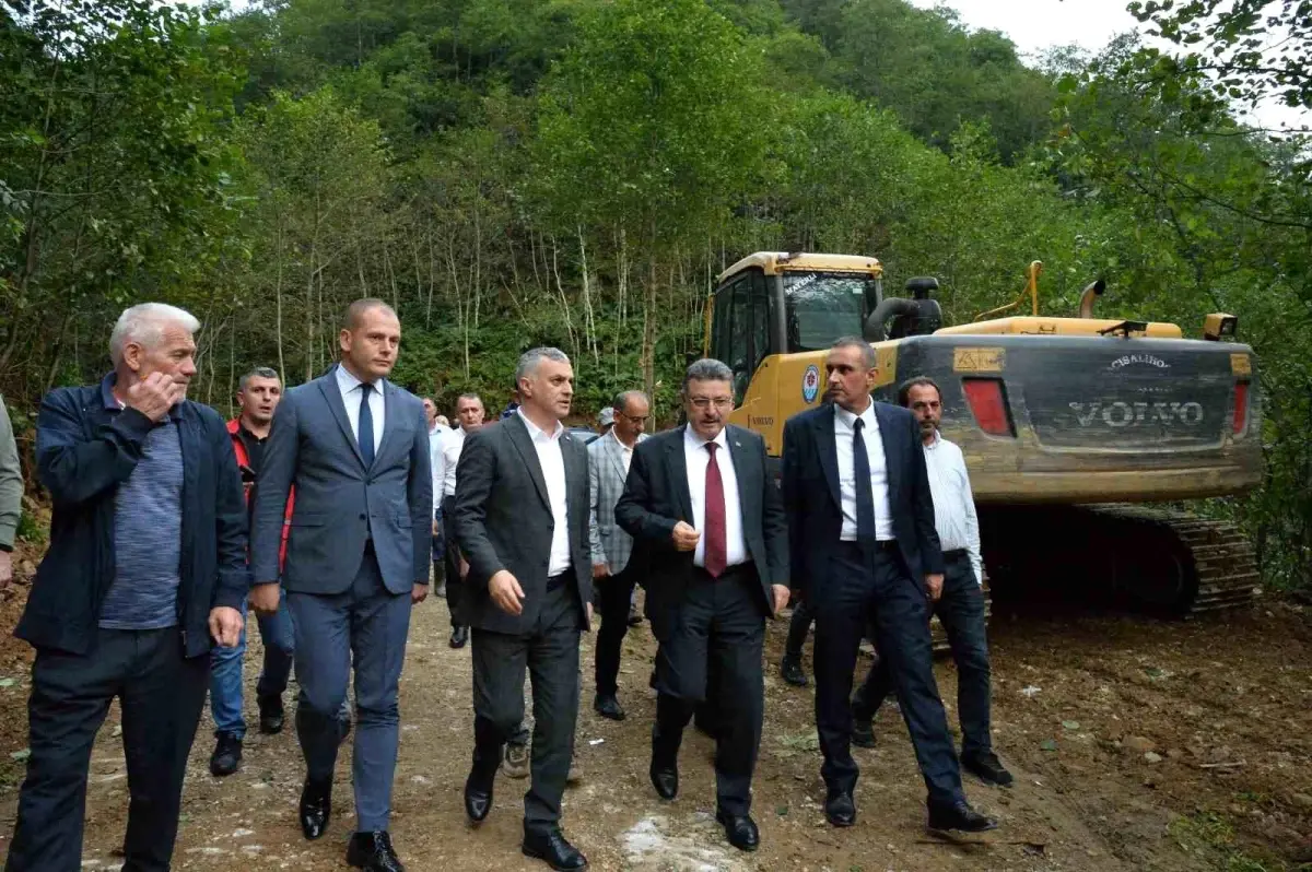 Trabzon Büyükşehir Belediye Başkanı, Yomra’da Sel Felaketi İncelemesi Yaptı