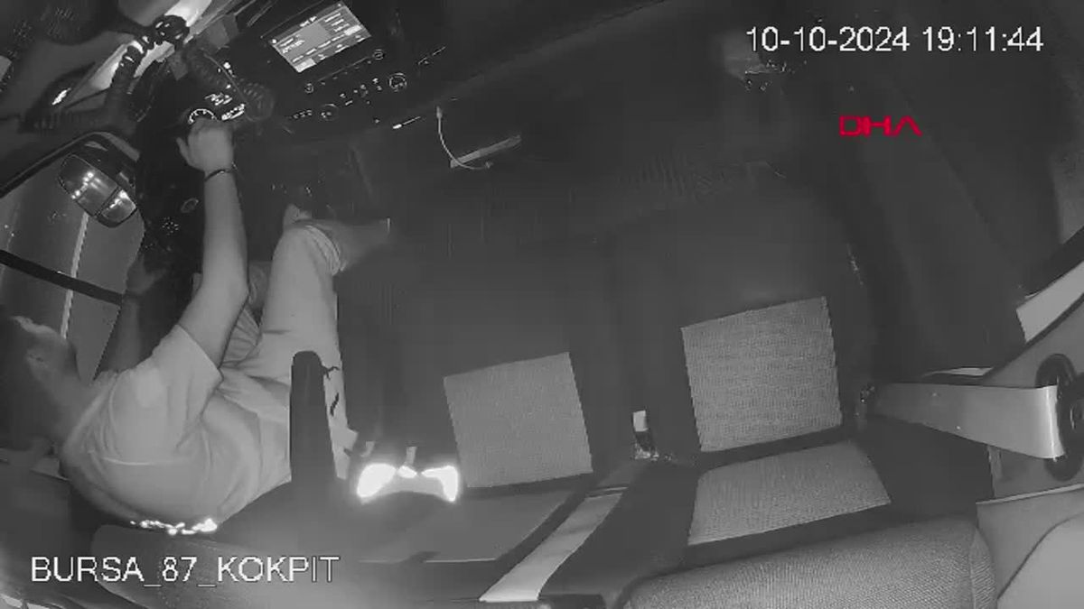 Ambulans Şoförüne Saldırı Kamerada