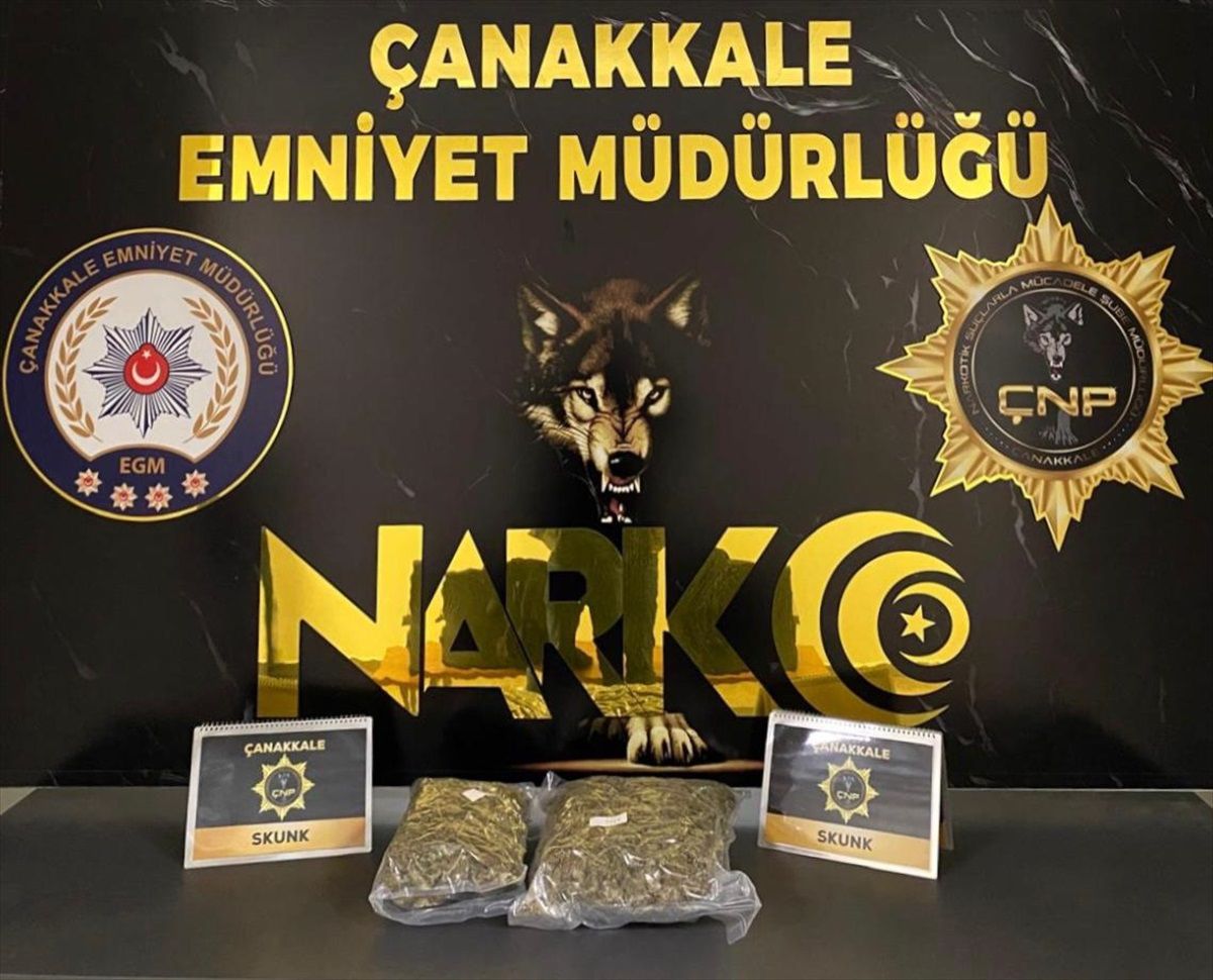 Çanakkale\'de Uyuşturucu Operasyonu