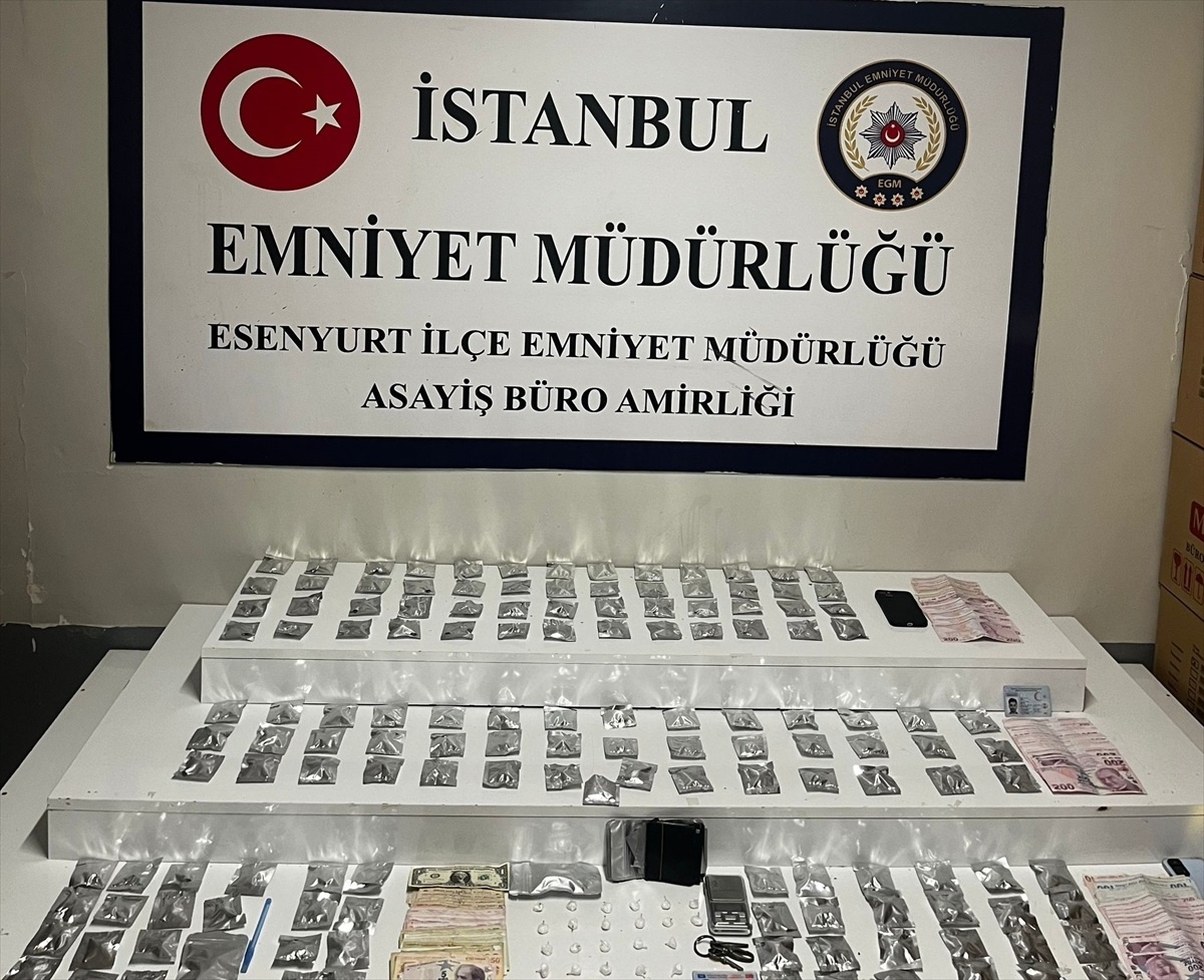 Esenyurt\'ta Uyuşturucu Operasyonu: 2 Tutuklama
