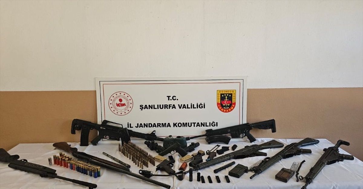 Şanlıurfa\'da Silah Kaçakçılığı Operasyonu
