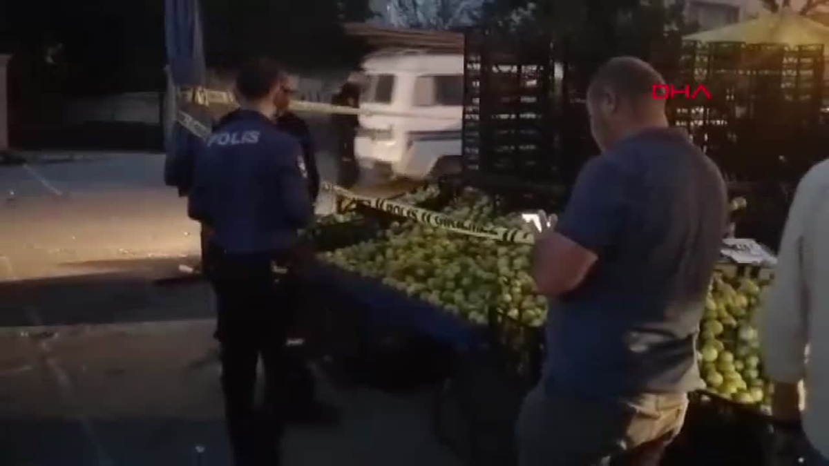 Pazarda Silahlı Saldırı: Bir Kişi Yaralandı