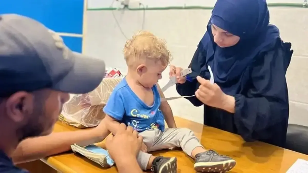 Filistin\'de Çocuk Felci Aşısı Kampanyası Başlıyor