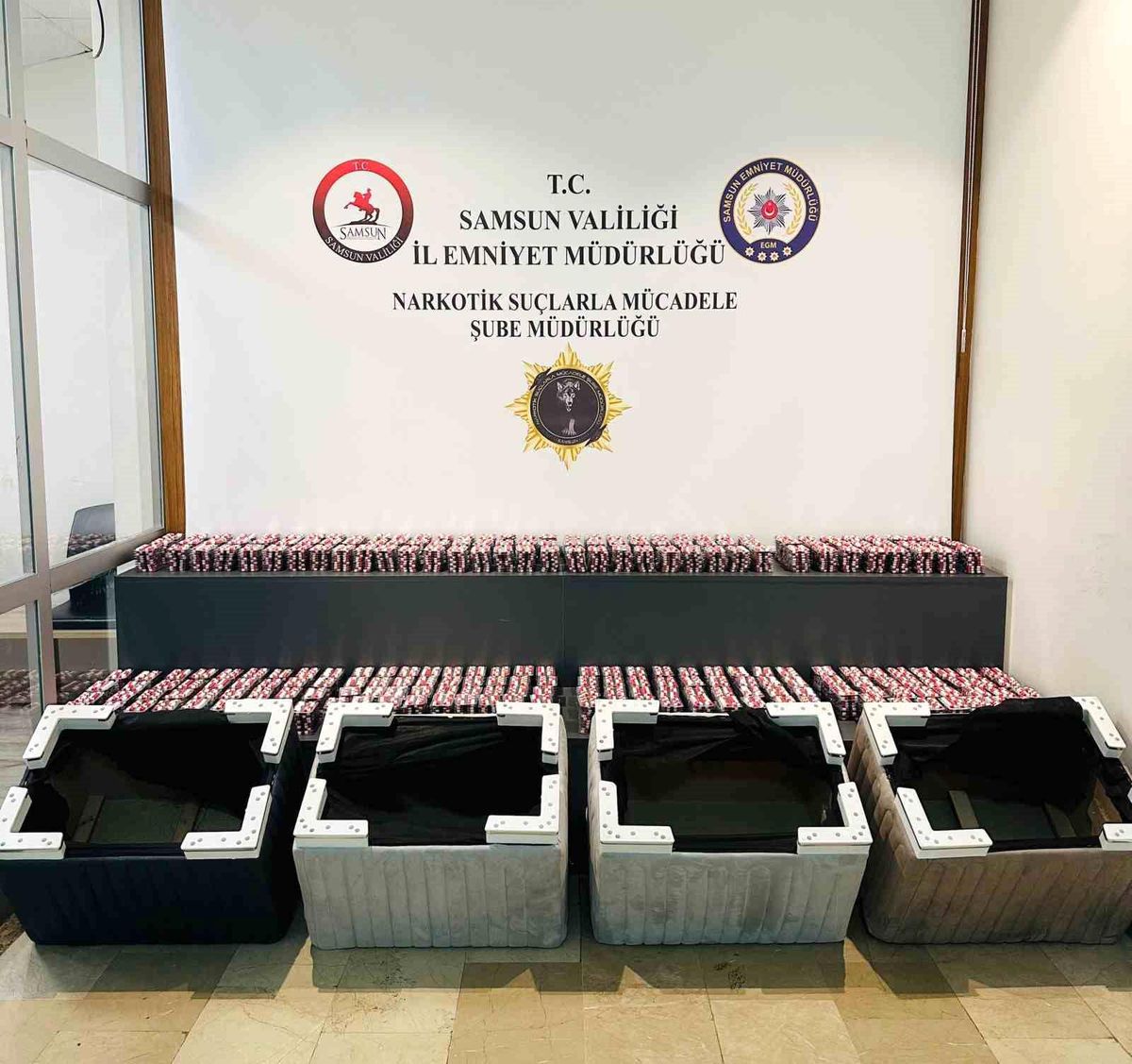 Samsun\'da 49 Bin Uyuşturucu Hap Ele Geçirildi