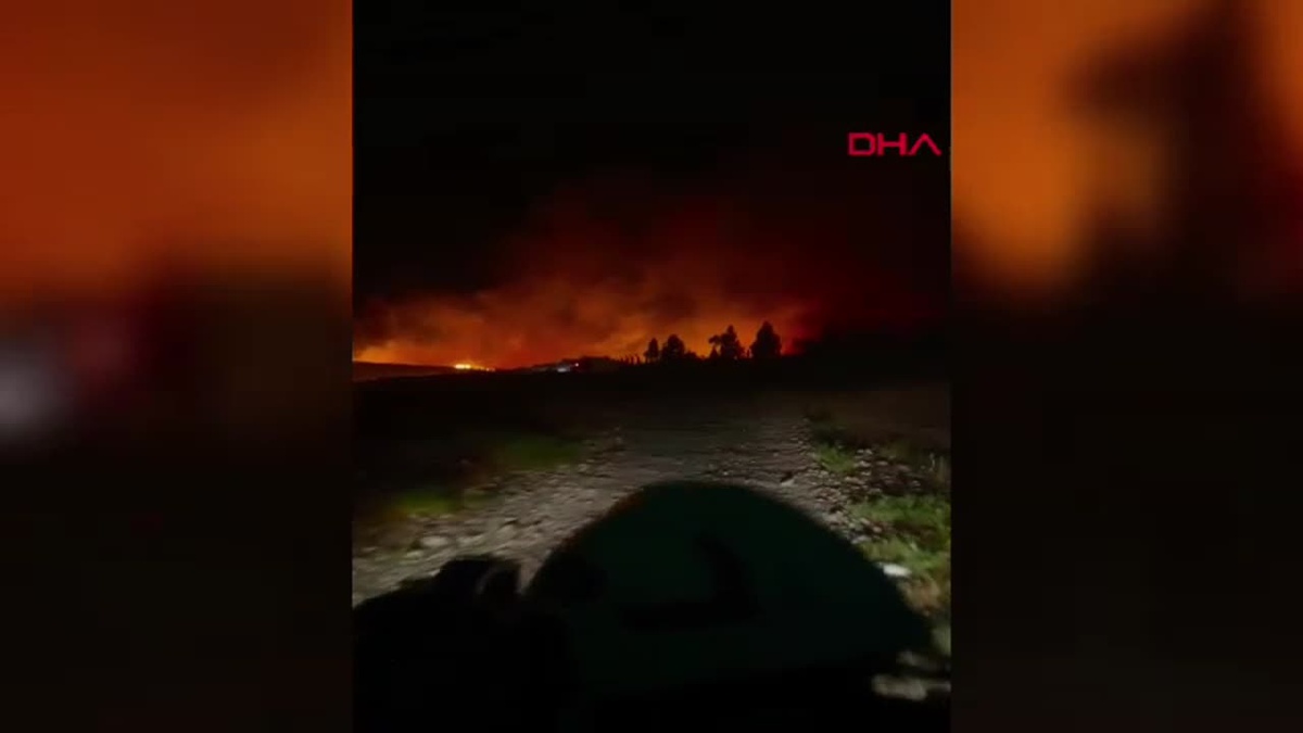 Siirt\'te Anız Yangını: 8 Bin Dönüm Zarar Gördü