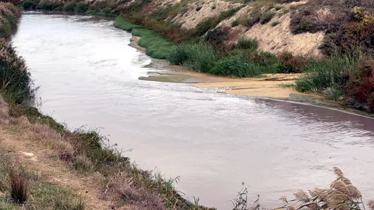 Çorlu Deresi\'nde Turkuaz Renk Alarmı