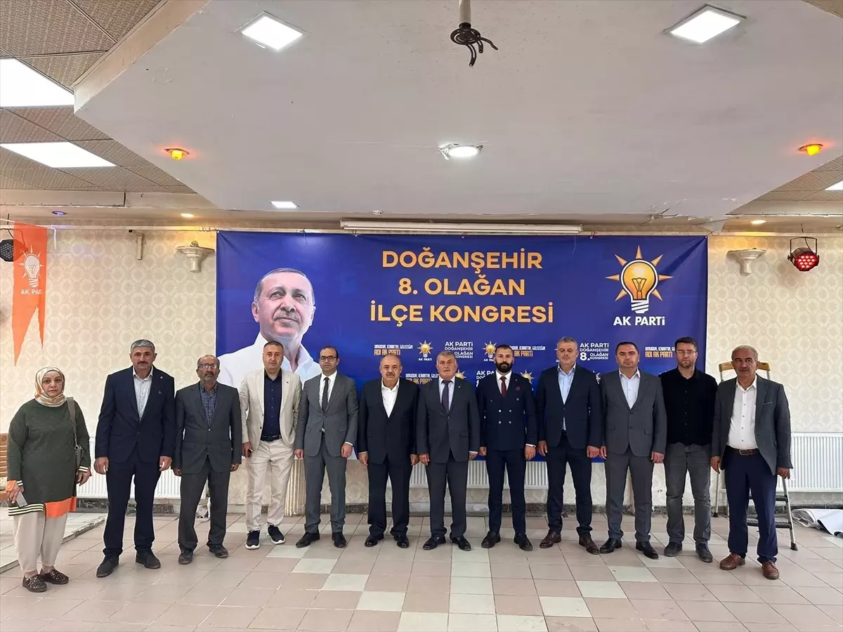 AK Parti Doğanşehir 8. Olağan İlçe Kongresi Yapıldı