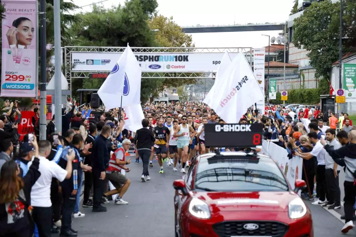 Bosphorun10K Koşusu Beşiktaş\'ta Coşkuyla Gerçekleşti