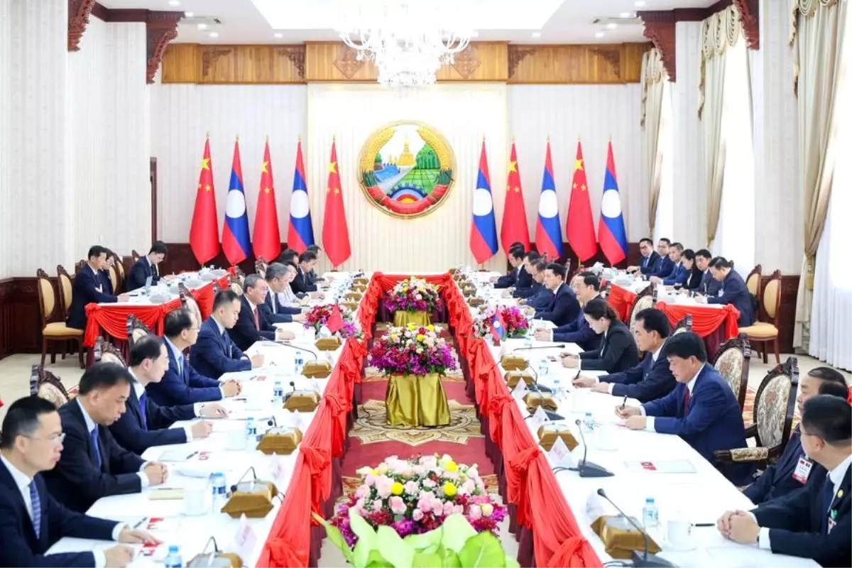 Çin ve Laos\'tan İşbirliği Vurgusu