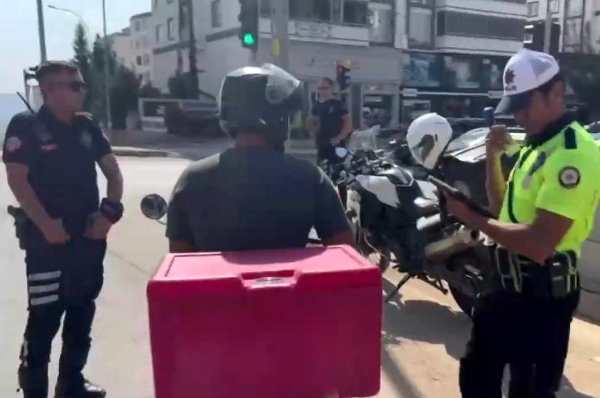 Kahramanmaraş\'ta Motosiklet Denetimi