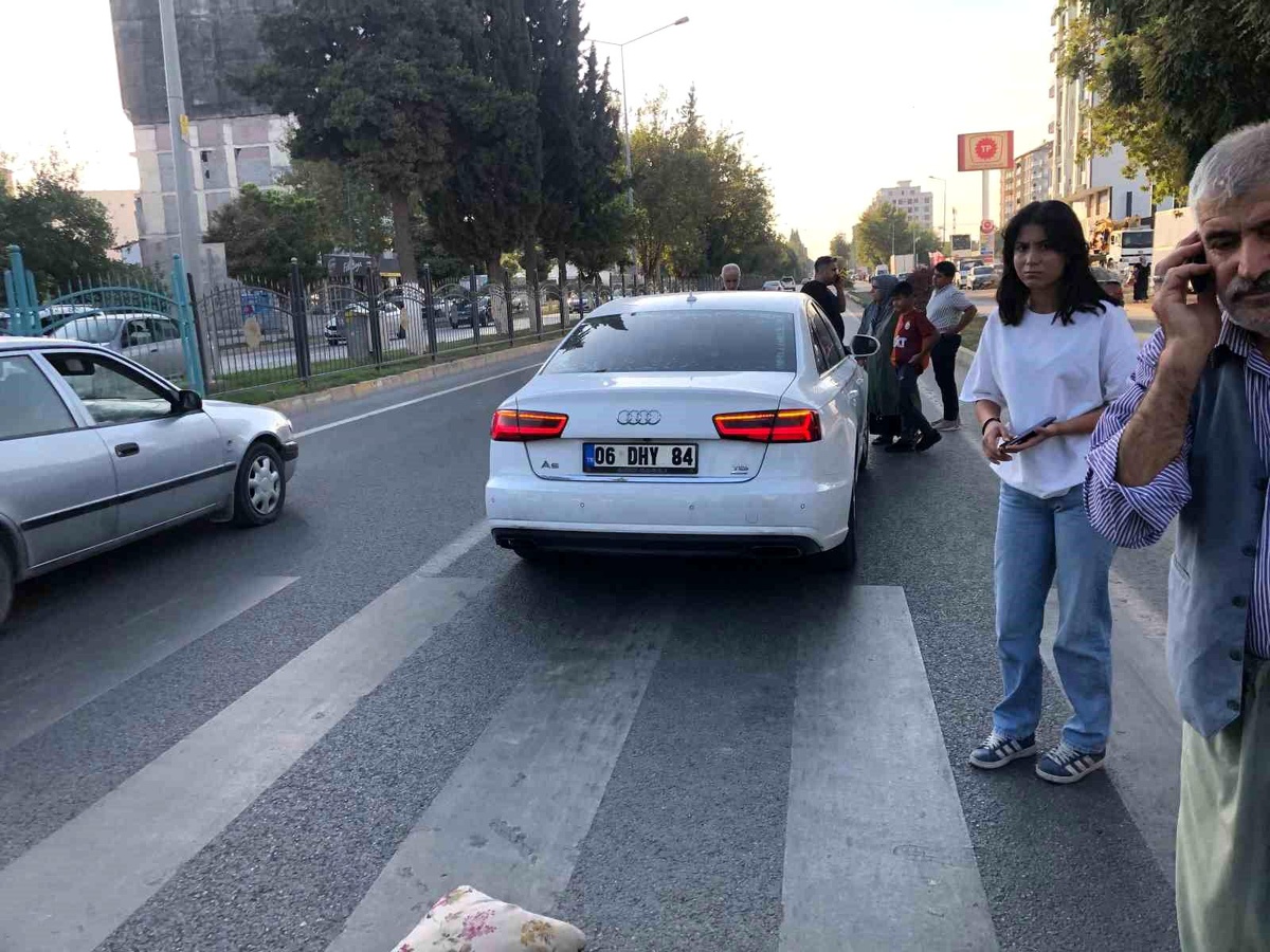 Adıyaman\'da Yaya Trafik Kazası