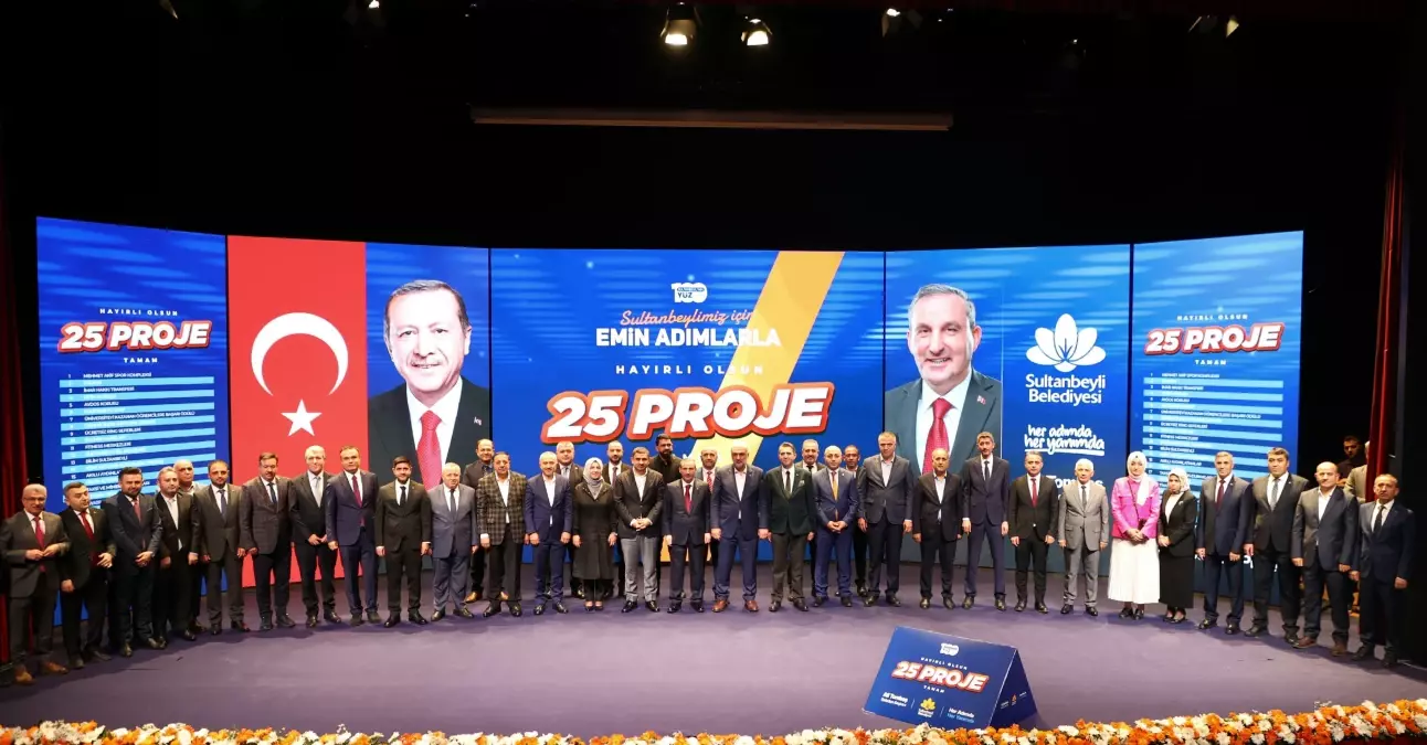 Sultanbeyli\'de 25 Yeni Proje Tanıtıldı