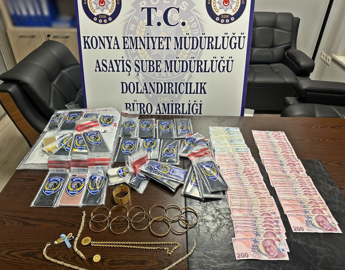 Konya\'da 3.2 Milyon TL Dolandırıcılık Operasyonu