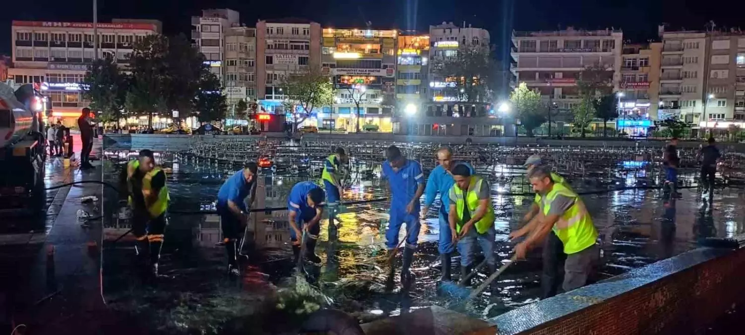 Aydın\'da Temizlik ve Peyzaj Çalışmaları Devam Ediyor