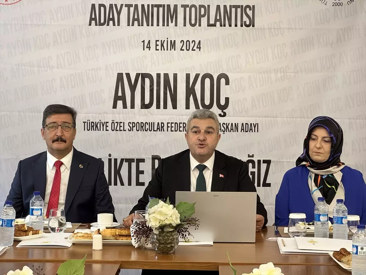 Aydın Koç, TÖSSFED Başkanlığına Aday