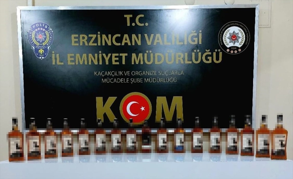 Erzincan\'da Kaçakçılık Operasyonu: 4 Gözaltı