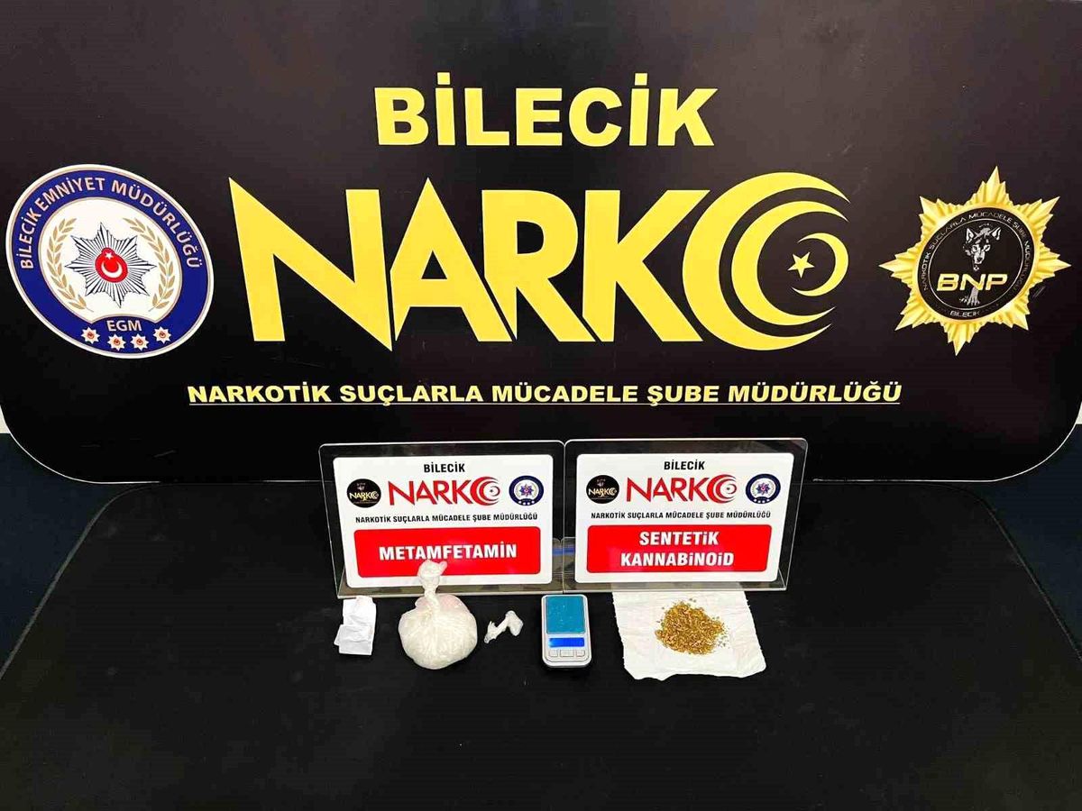 Bilecik\'te Uyuşturucu Operasyonu