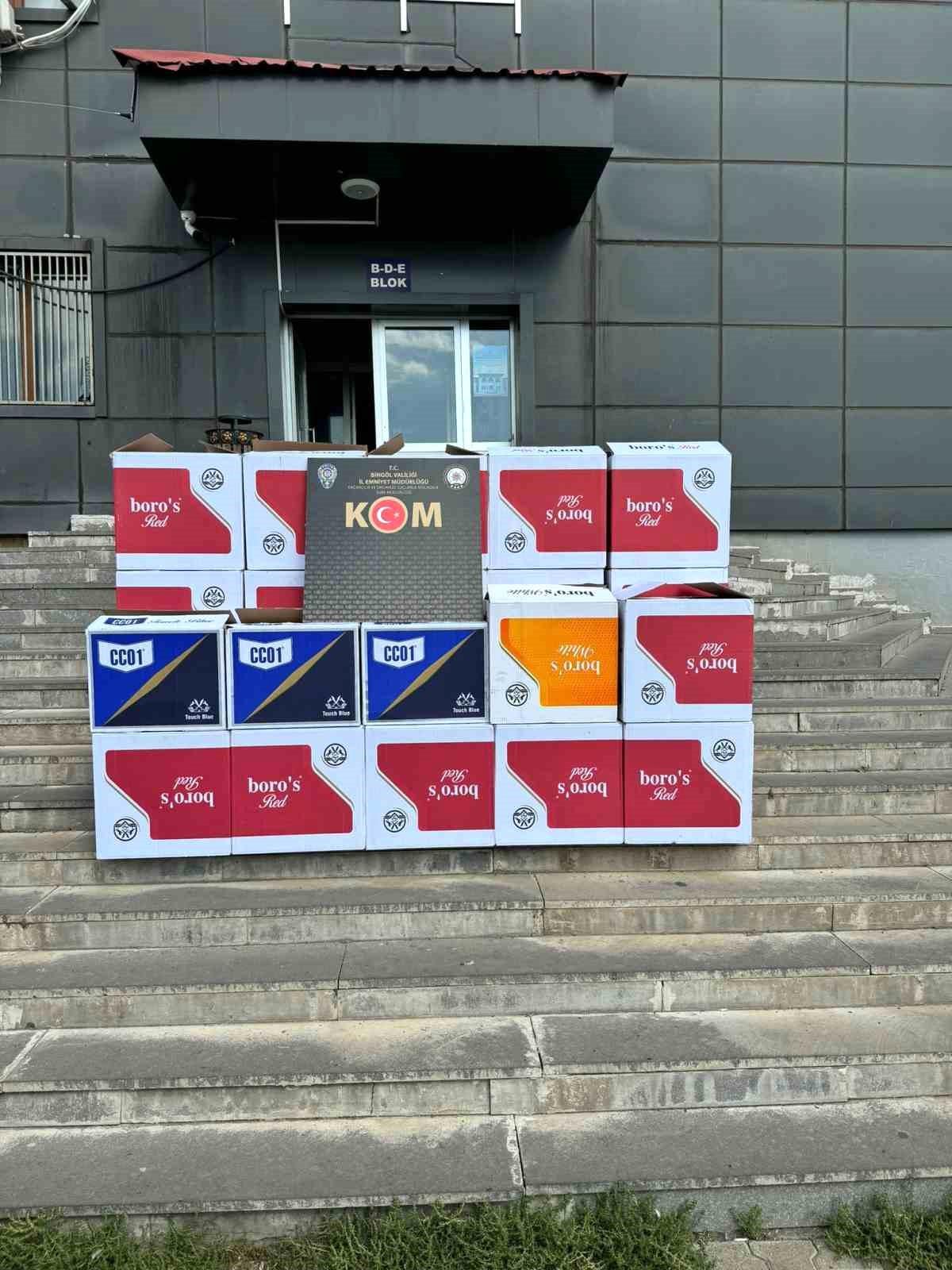 Bingöl\'de Bandrolsüz Makaron Ele Geçirildi