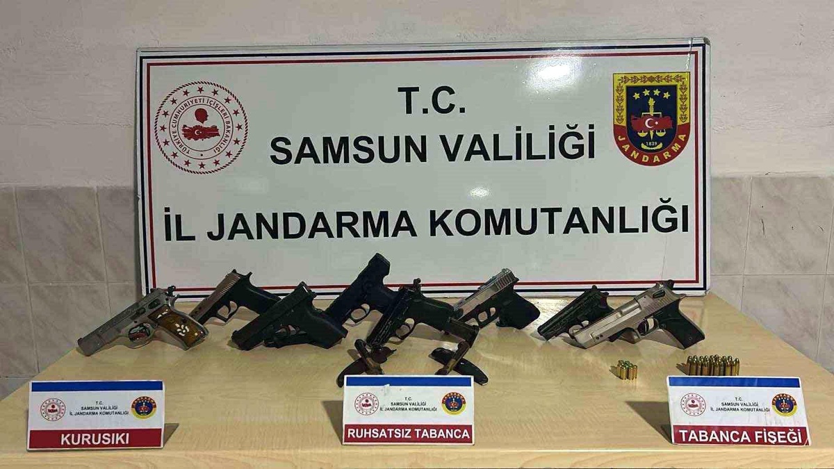 Samsun\'da Düğünde Havaya Ateş Açan 6 Kişi Yakalandı