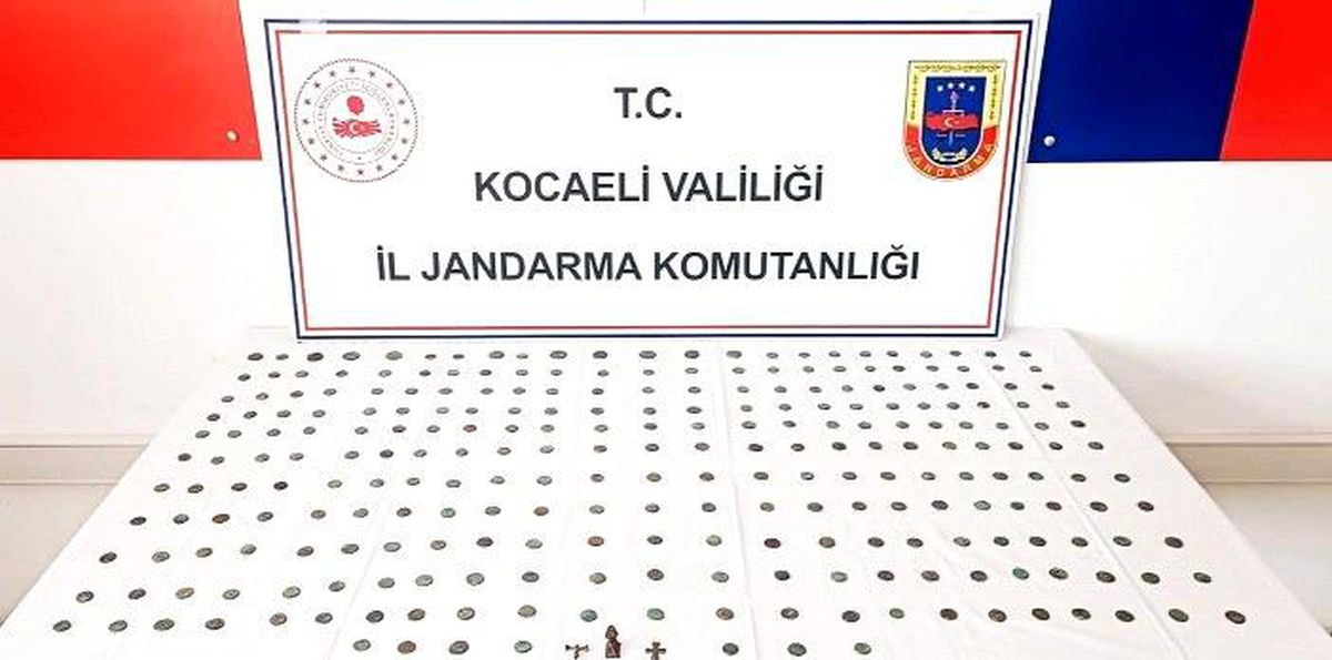 Gebze\'de Tarihi Eser Kaçakçılığı Operasyonu