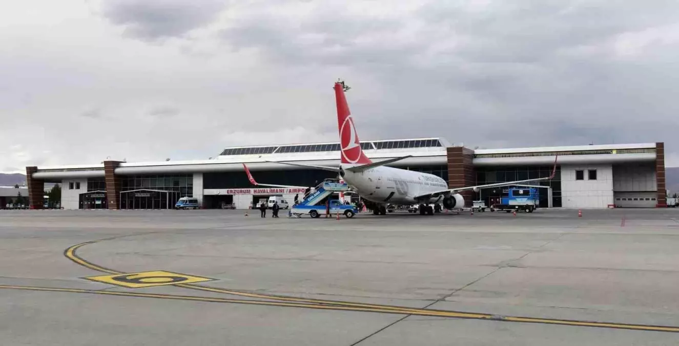 Erzurum Havalimanı\'nda Uçuş Sayısında Artış