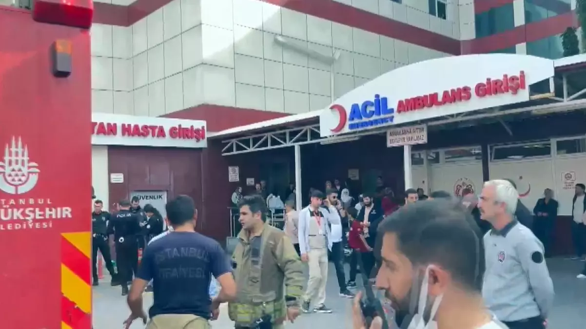 Esenyurt Devlet Hastanesi\'nde yangın! Hastalar tahliye edildi