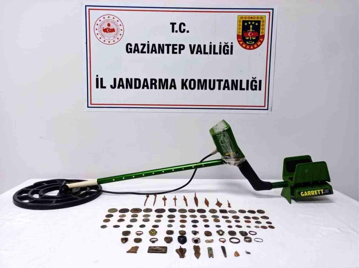 Gaziantep\'te Tarihi Eser Kaçakçısı Yakalandı