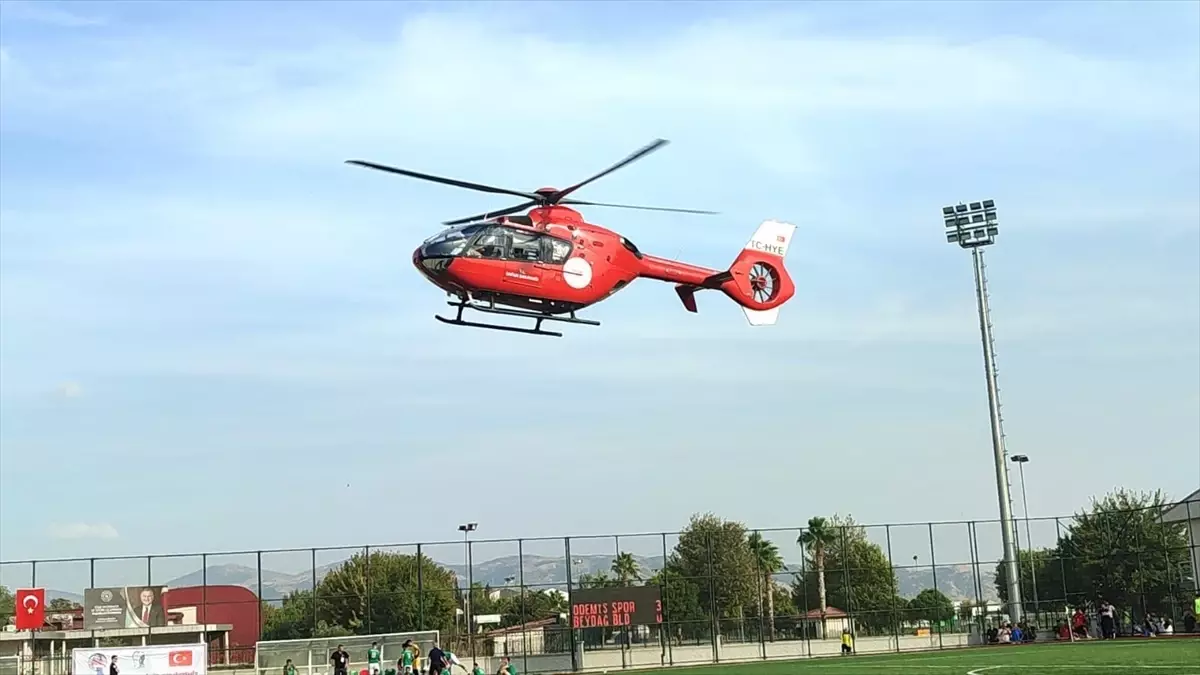 Maçta Ambulans Helikopter Krizi