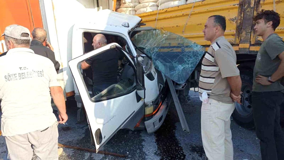Söke\'de Trafik Kazası: Bir Yaralı