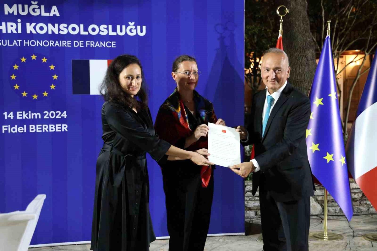 Muğla\'ya Fransa Fahri Konsolosu Atandı