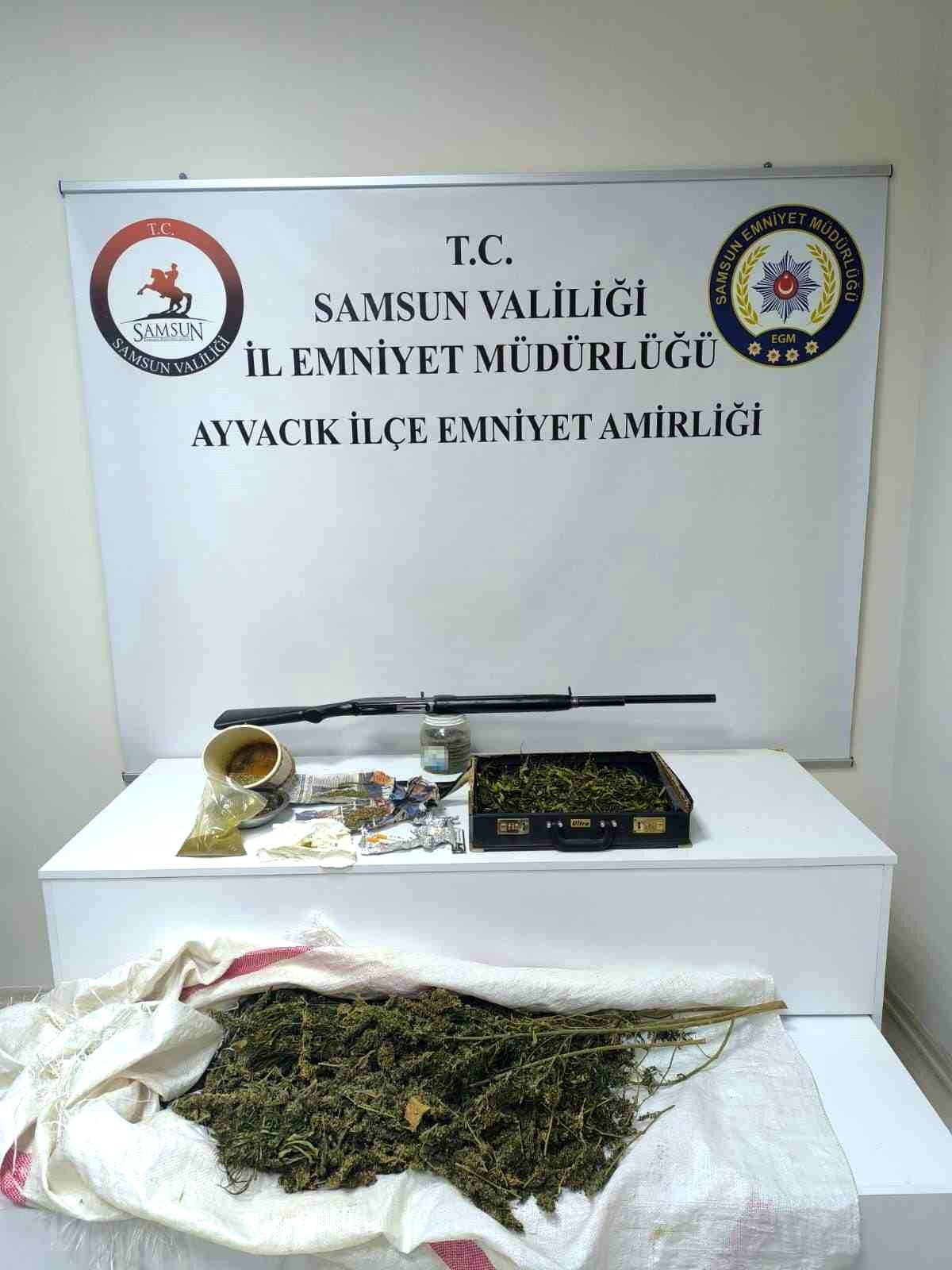Samsun\'da Uyuşturucu Operasyonu