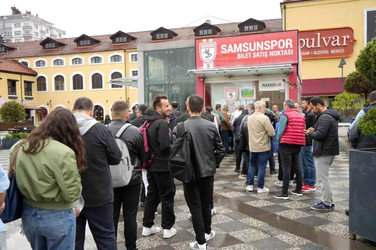 Samsunspor-Fenerbahçe Maçına Yoğun İlgi