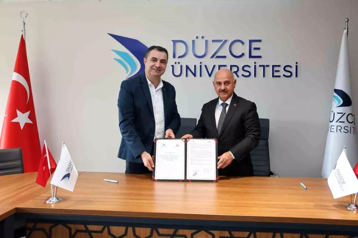 Düzce Üniversitesi\'nden Önemli İş Birliği