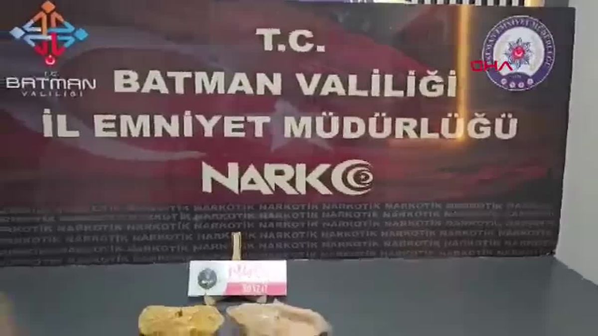 Batman\'da Uyuşturucu Operasyonu: 4 Tutuklama