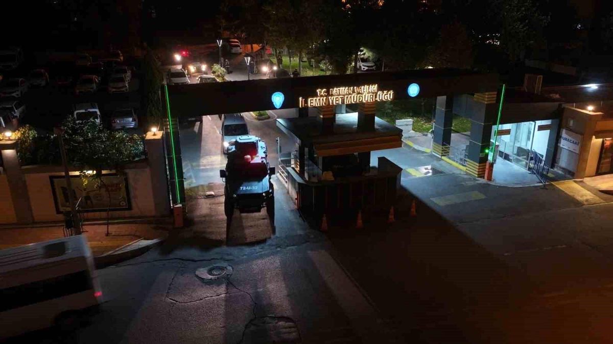 Batman\'da Haraç Çetesi Çökerildi