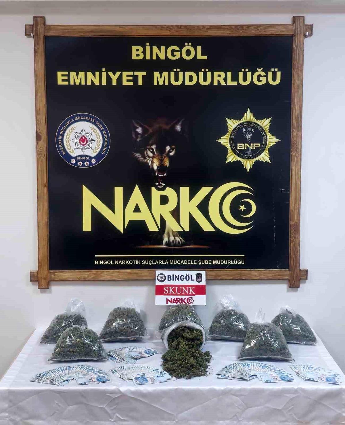 Bingöl\'de Uyuşturucu Operasyonu: 6 Kişi Yakalandı