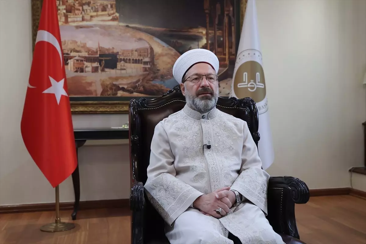 Erbaş: İslam Barış ve Huzur Getirecek