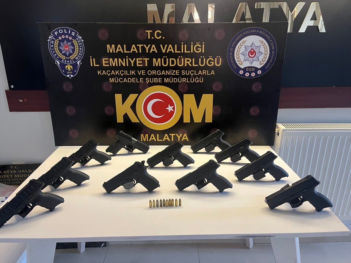 Malatya\'da Silah Ticareti Operasyonu