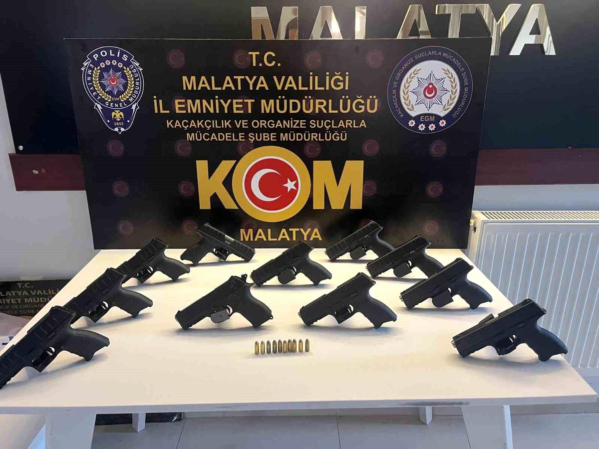 Malatya\'da Yasadışı Silah Ticareti Operasyonu