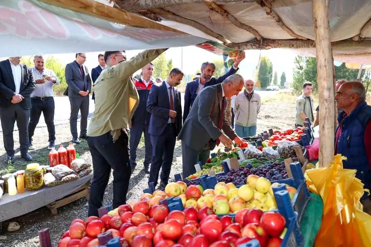 Vali Çakır, Yerel Üreticileri Ziyaret Etti