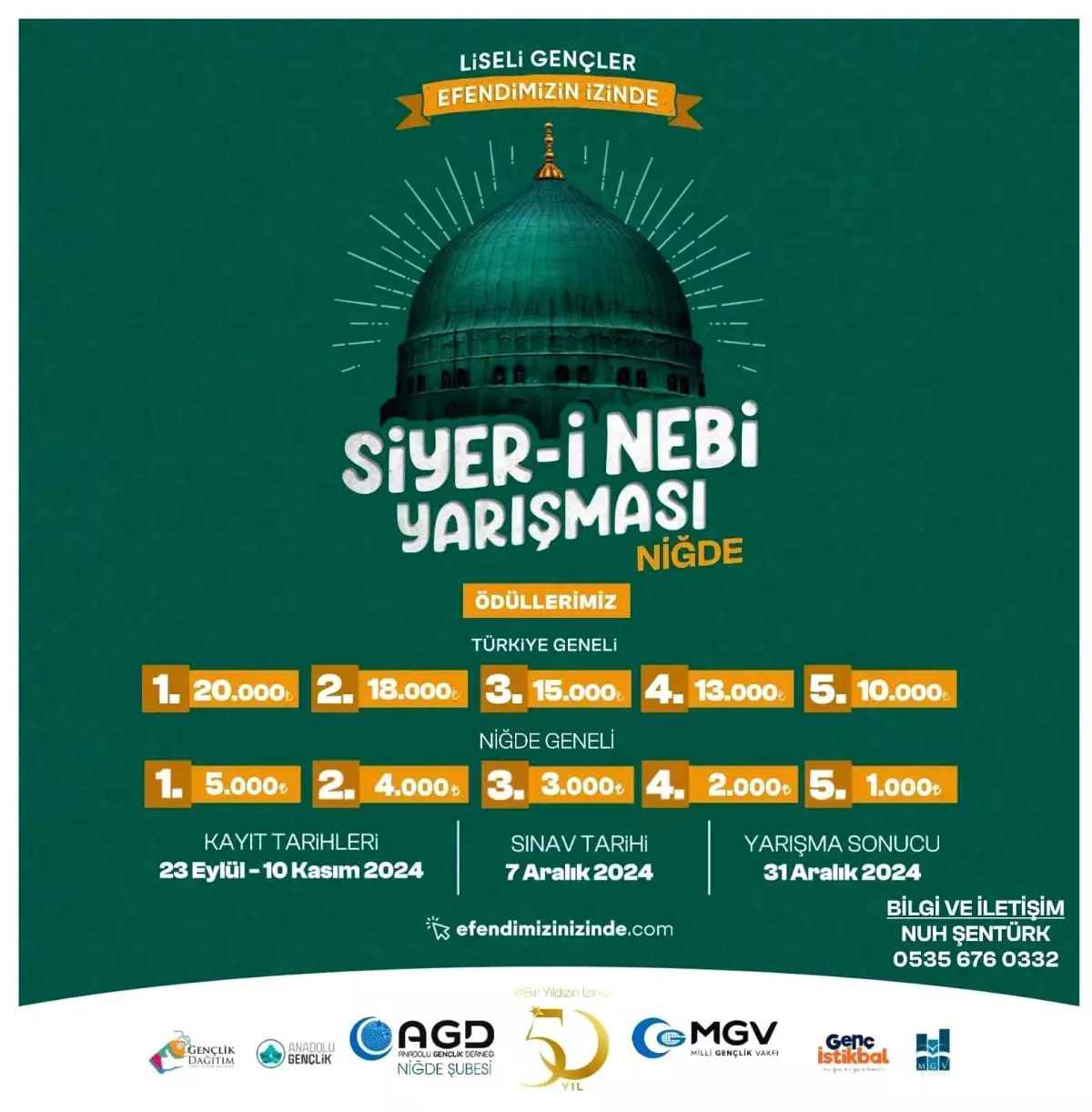 Siyer-i Nebi Yarışması Kayıtları Başladı