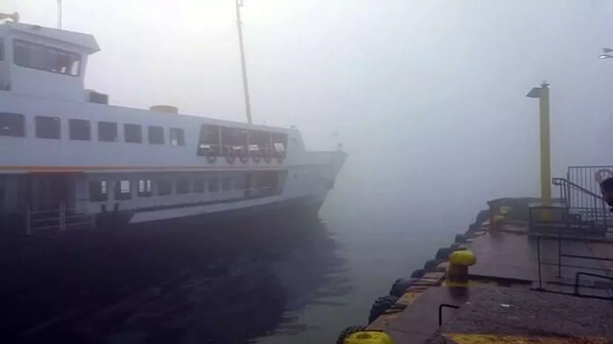 İşe, okula gidenler dikkat! İstanbul\'da vapur seferleri iptal edildi