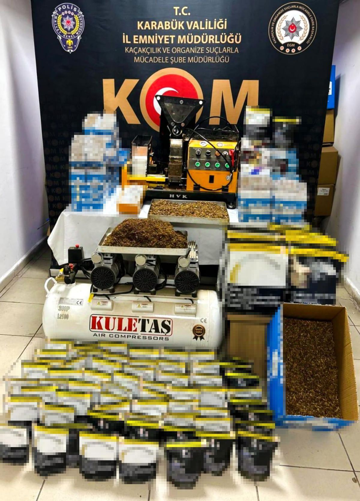 Karabük\'te Kaçakçılık Operasyonu