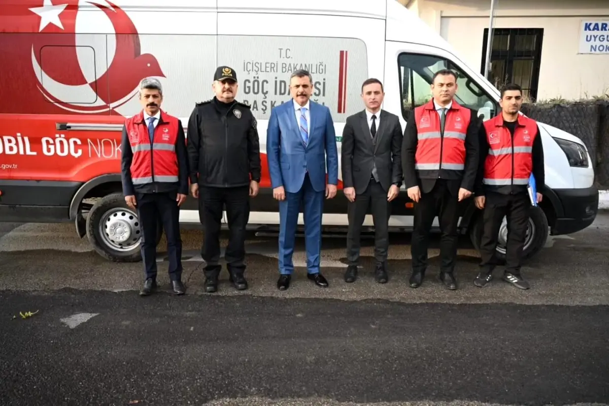 Mobil Göç Aracı Erzurum\'da Hizmete Girdi