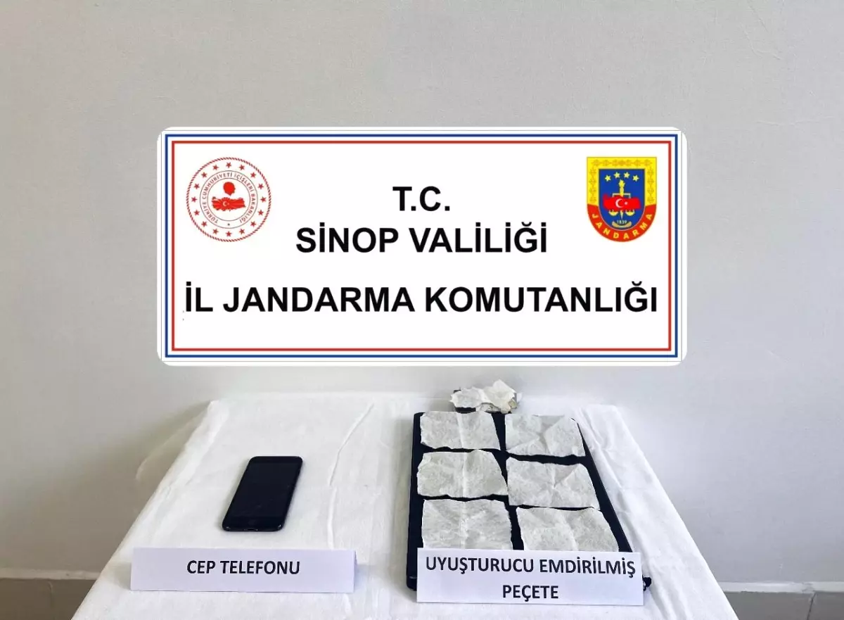 Sinop\'ta Otobüste Amfetamin Ele Geçirildi