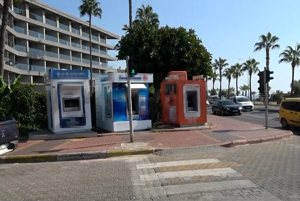 Alanya\'da ATM\'lere Saldırı!